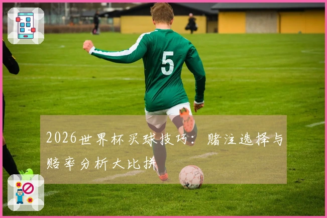 2026世界杯买球技巧：赌注选择与赔率分析大比拼
